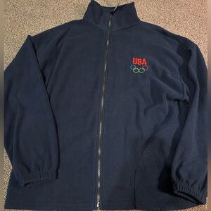 Team USA fleece jacket size large